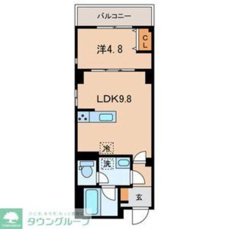 (仮称)墨田区亀沢3丁目計画の物件間取画像